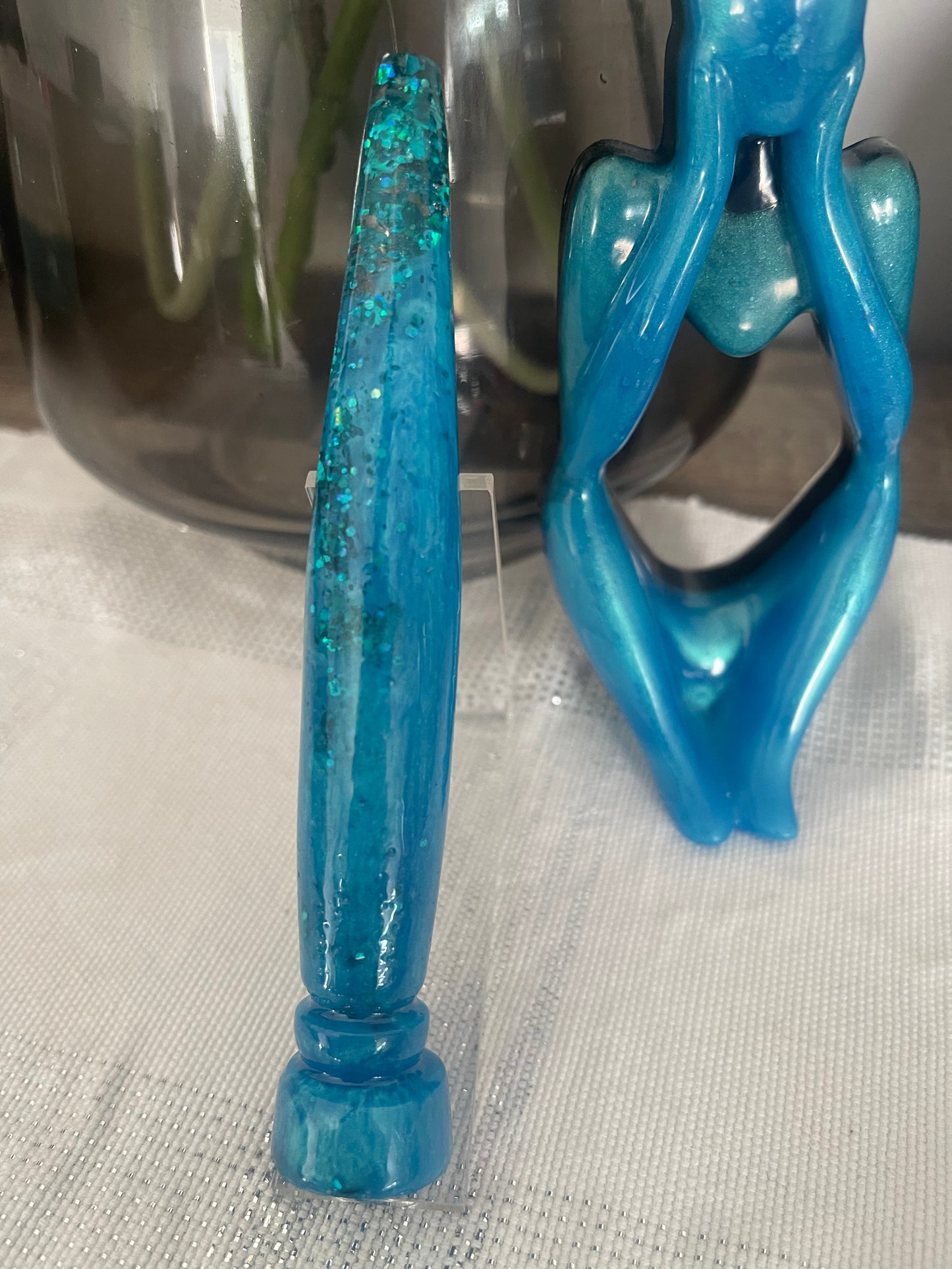 Custom Resin Crochet Hooks - Standing Bullet