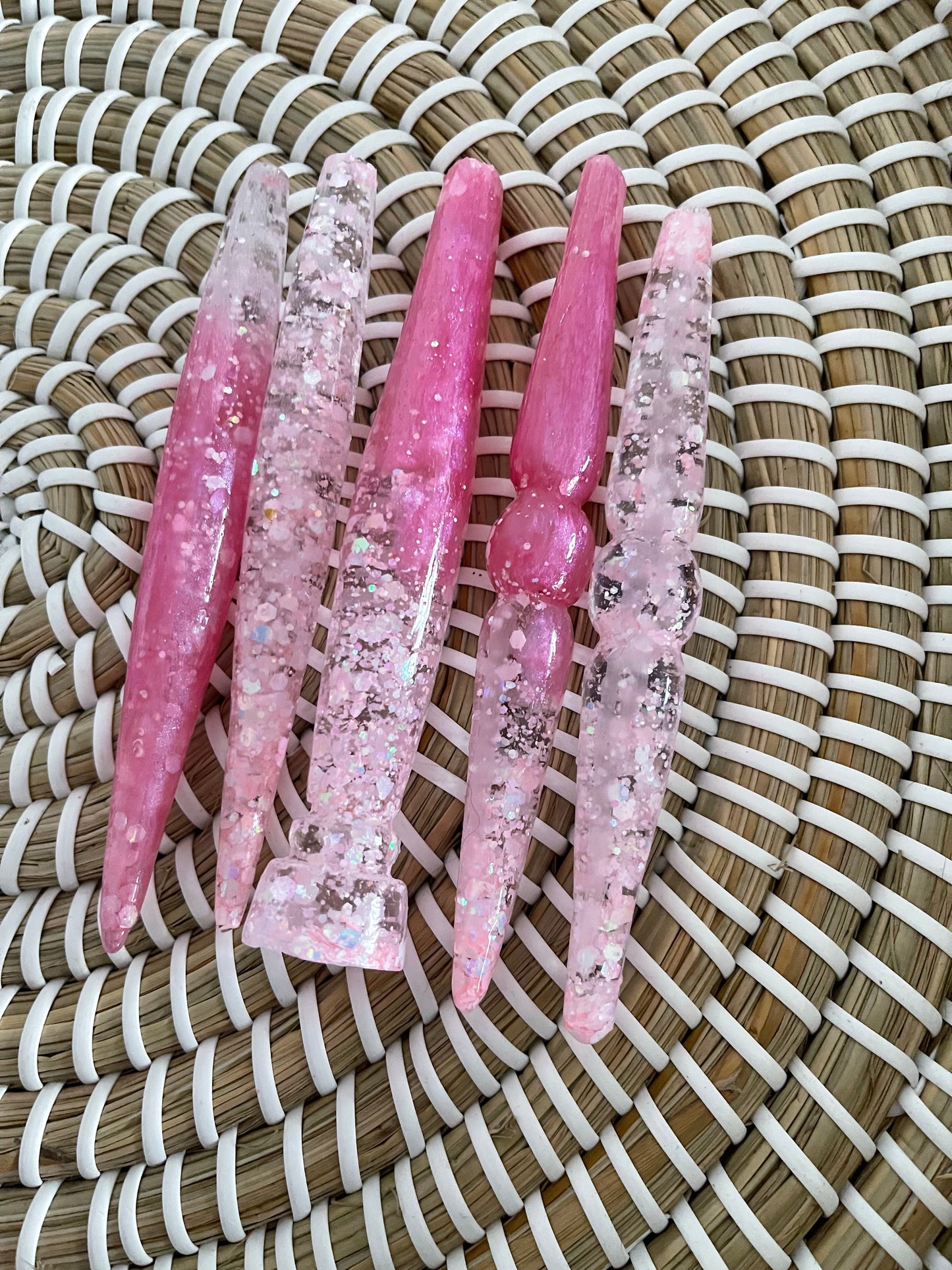 Pink Glitter Collection of Loopers