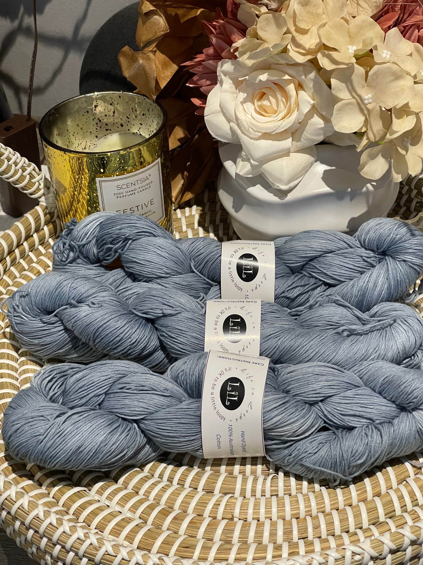Hand Dyed Cotton Yarn - Semi Tonals