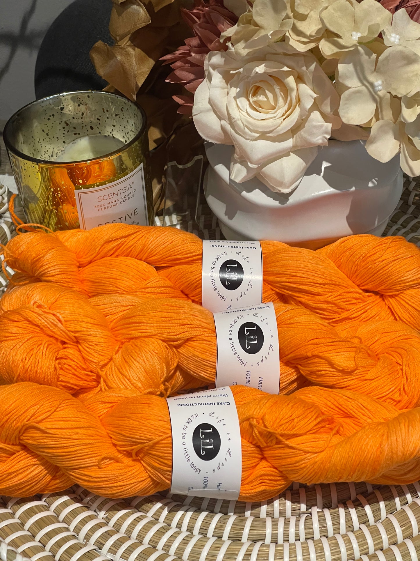 Hand Dyed Cotton Yarn - Semi Tonals