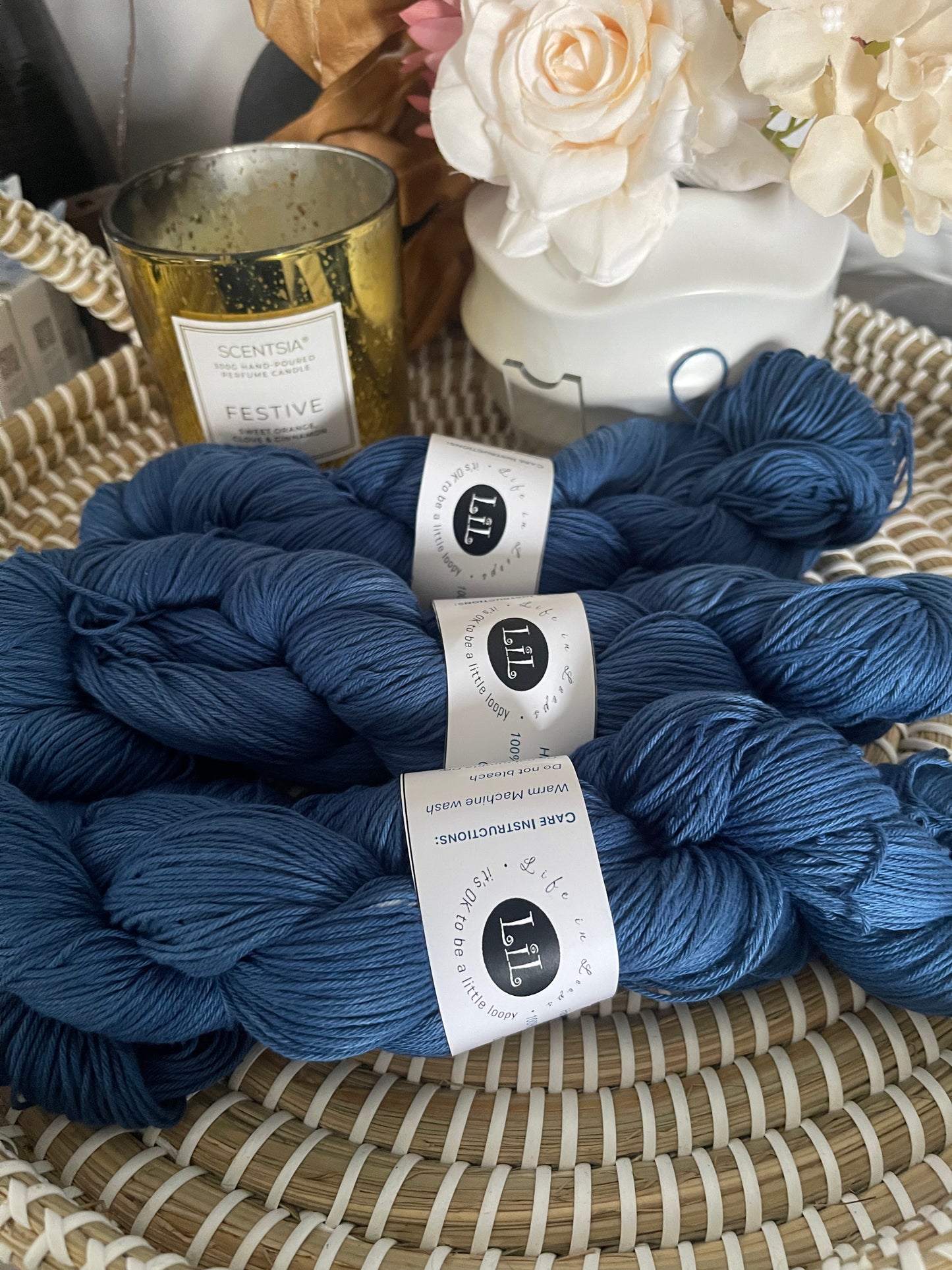 Hand Dyed Cotton Yarn - Semi Tonals
