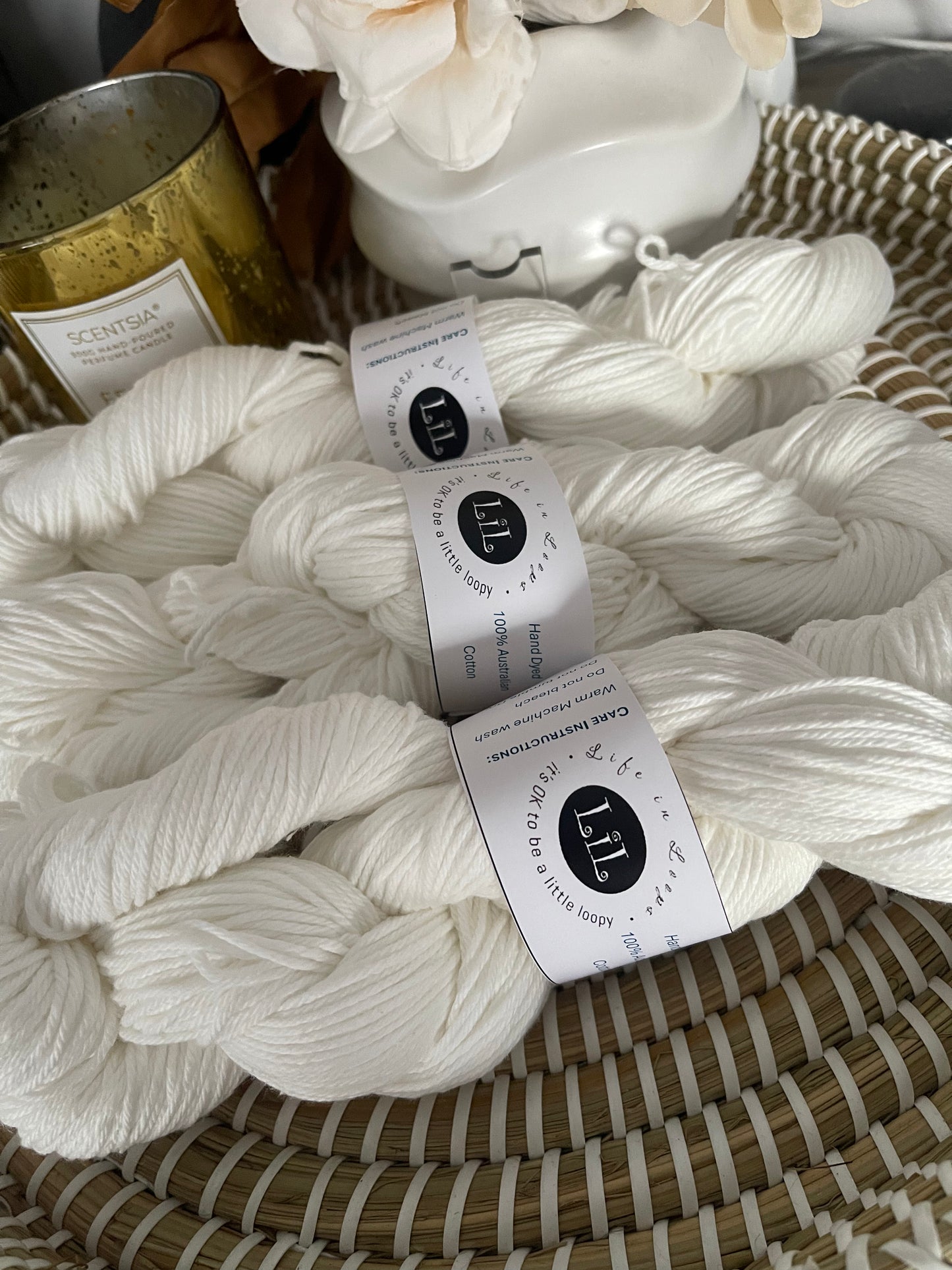 Hand Dyed Cotton Yarn - Semi Tonals