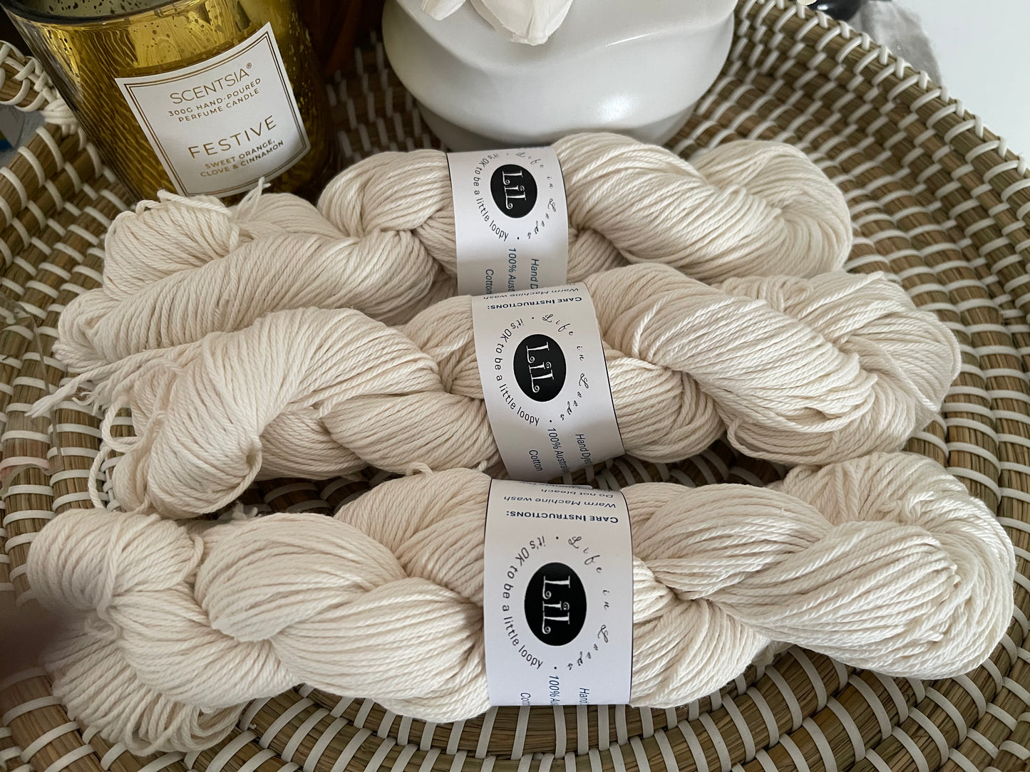 Hand Dyed Cotton Yarn - Semi Tonals