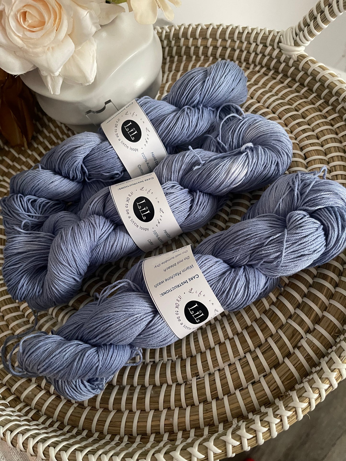 Hand Dyed Cotton Yarn - Semi Tonals