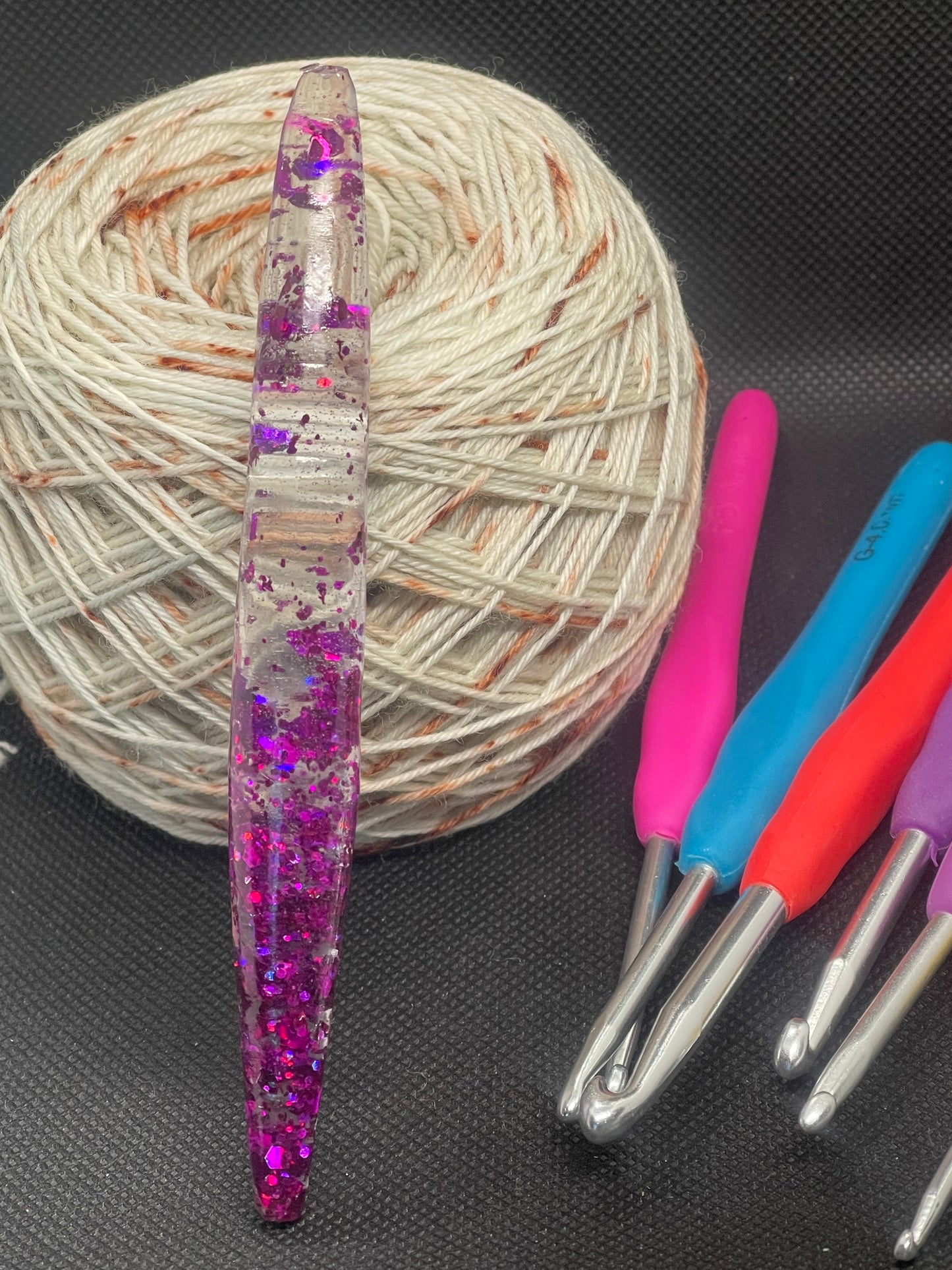 Custom Resin Crochet Hooks - Slimline